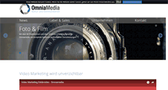 Desktop Screenshot of omniamedia.de